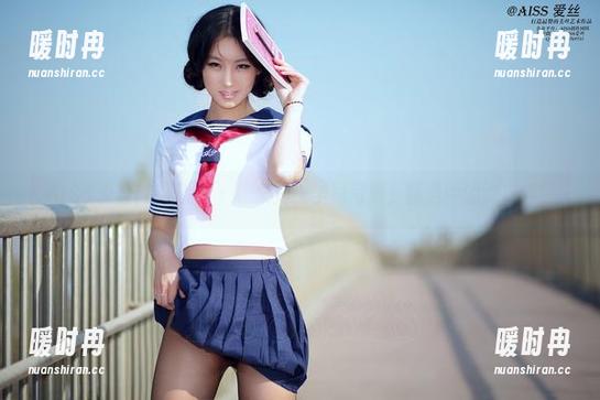 AISS爱丝(钻石版) - 松果儿：学妹写真，精选中的“青春”