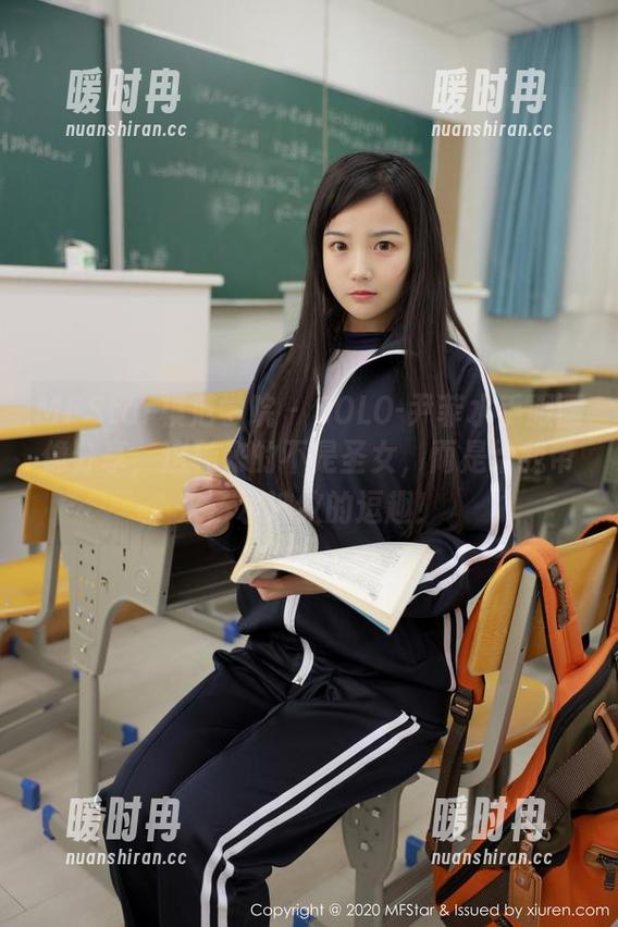 MFStar模范学院 - SOLO-尹菲水手服画像分享，这种来的不是圣女，而是给我带来了水波纹的逗趣！