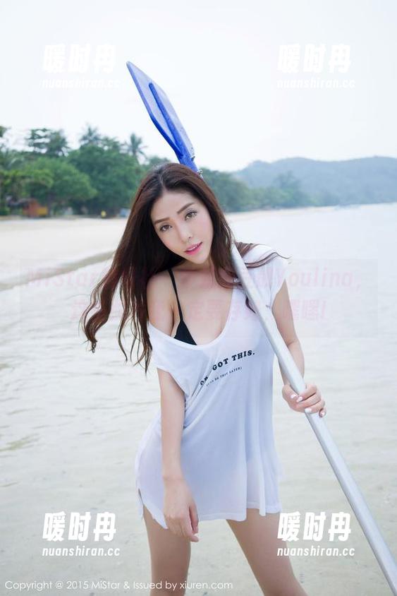MiStar魅妍社 - 学姐兜豆靓Youlina，这些照片我一定要存好，嘿嘿!