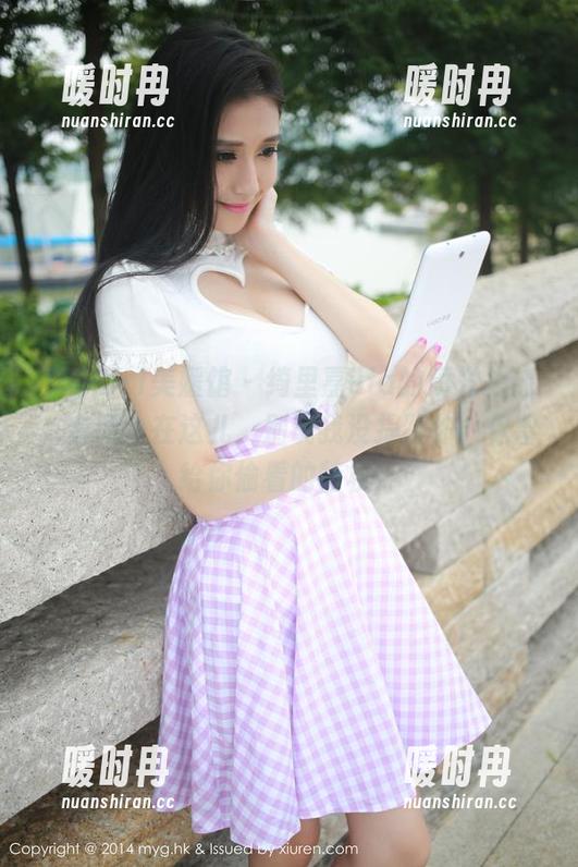 MyGirl美媛馆 - 绮里嘉ula的短发头像，套图全在这儿，别说我没提醒你，保留给你偷看的特权！