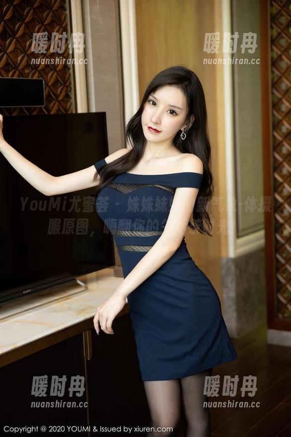 YouMi尤蜜荟 - 姝姝妹妹的新气象-体操服原图，嗨翻你的午后茶时光！