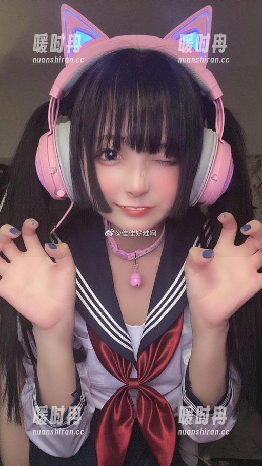 佳佳酱ovo的私拍新高度：透明女仆居然还有隐藏技能？